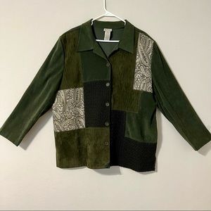 Vintage Fabric  Patterned Jacket